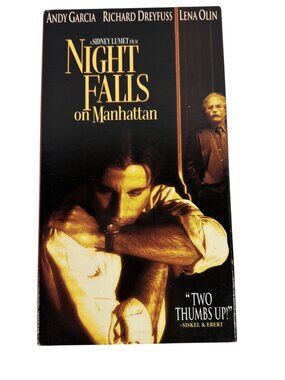 Night Falls On Manhattan VHS Movie Sidney Lumet Andy Garcia Richard Dreyfuss Len